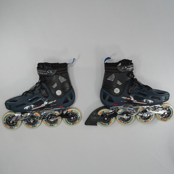 Rollerblade RB 90 Urban Skates - Black/Blue - Size 12.5 - Picture 7 of 7